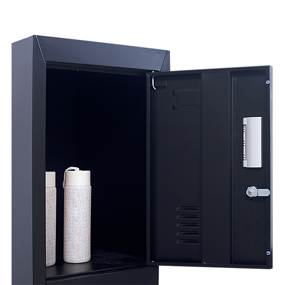 6-Door Locker for Office Gym Shed School Home Storage — image 7