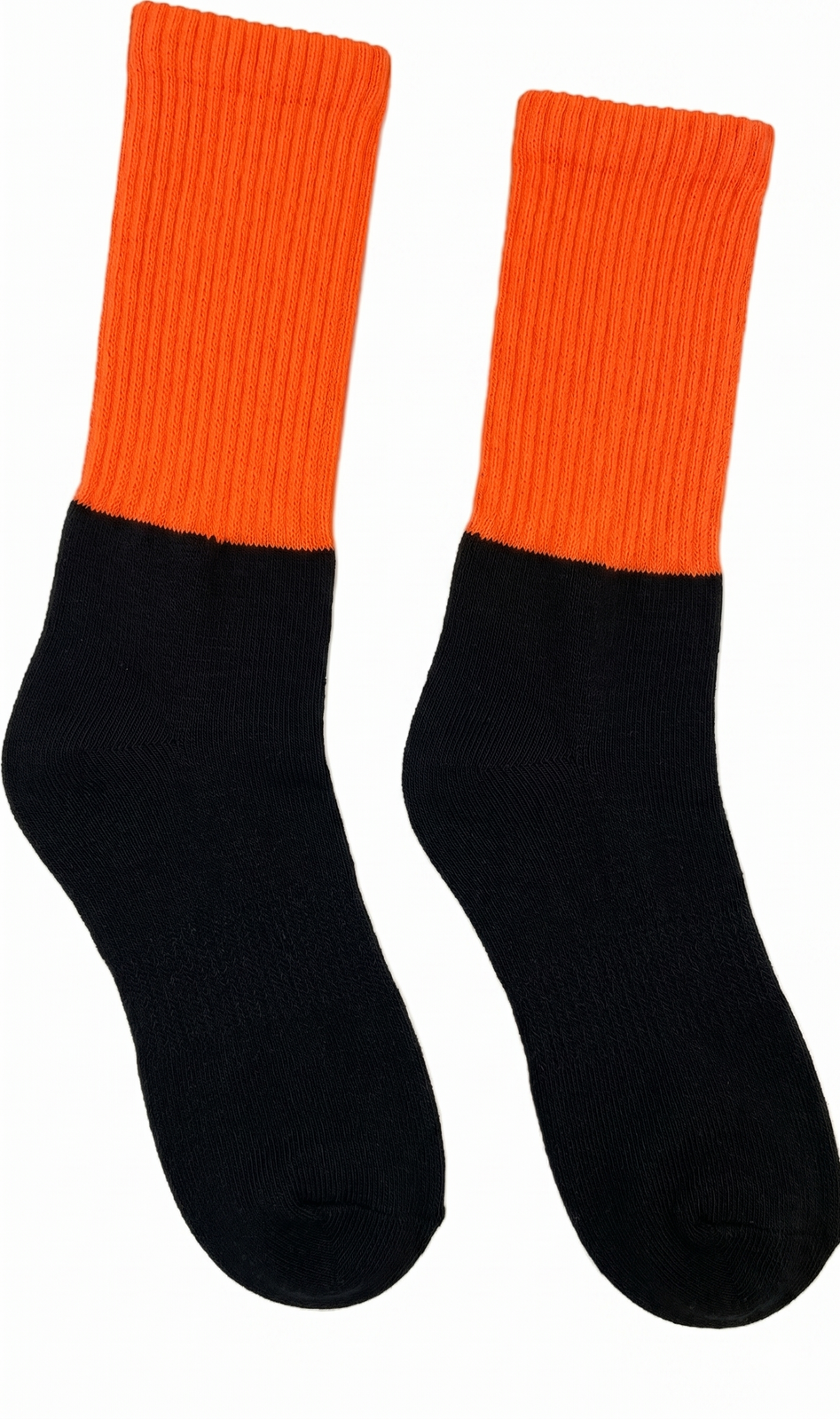 12x Pairs HI VIS SOCKS Workwear Work Safety Tradie High Visibility Fluro - Assorted Colours — image 6