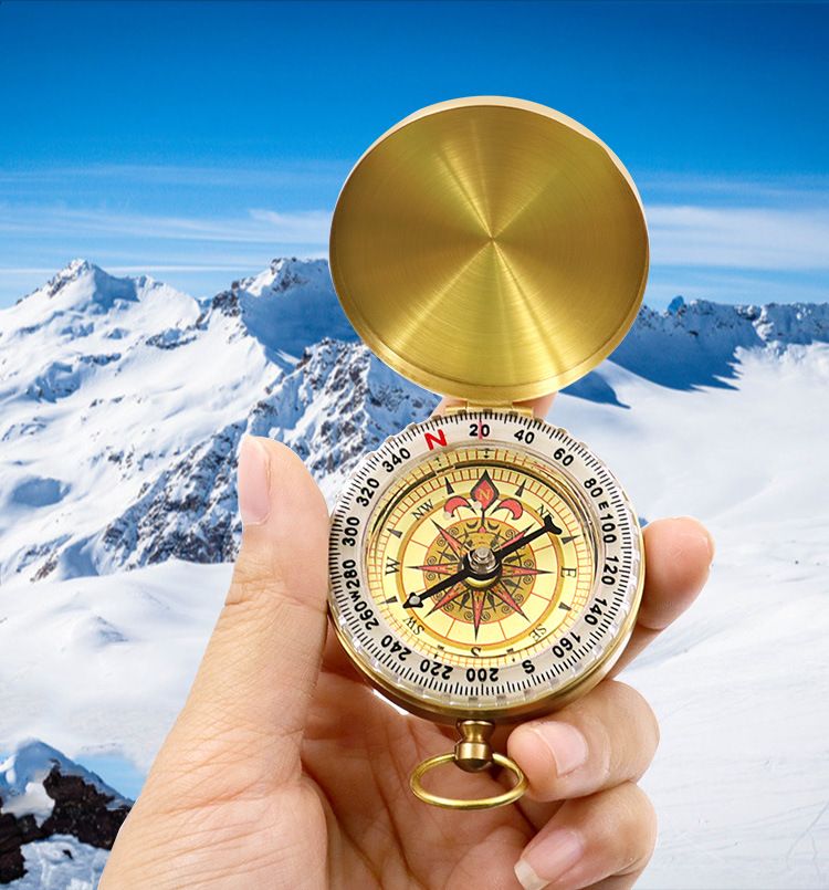 Camping Survival Compass Glow in The Dark Military Compass Survival Gearfor for Hiking, Camping, Backpacking, Outdoor Activities โ image 5