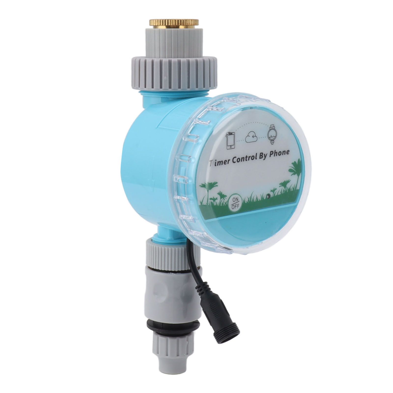 Sprinkler Timer Plastic WiFi and Bluetooth Control IP68 Garden Irrigation Timer for Garden Farm Park — image 2
