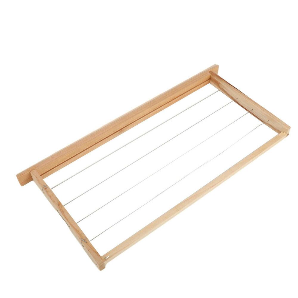 10x Wire Beehive Frame Assembled Wood Steel Unwaxed Deep Hive Frames Beekeeping — image 4