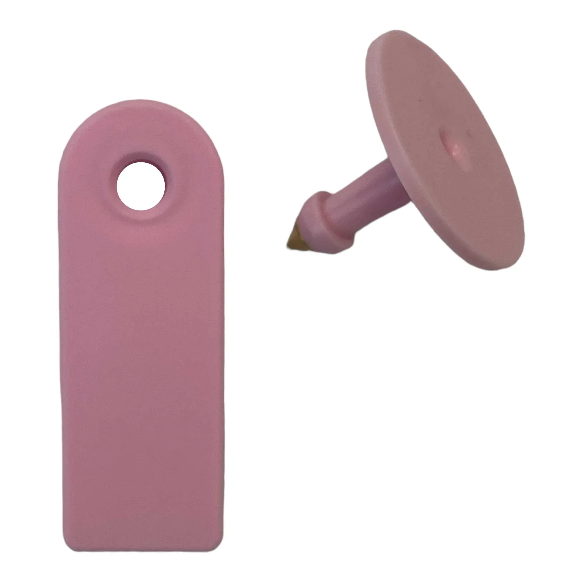 100x Cattle Ear Tags 5x2cm Set - Mini Pink Blank Pig Goat Livestock Label — image 2