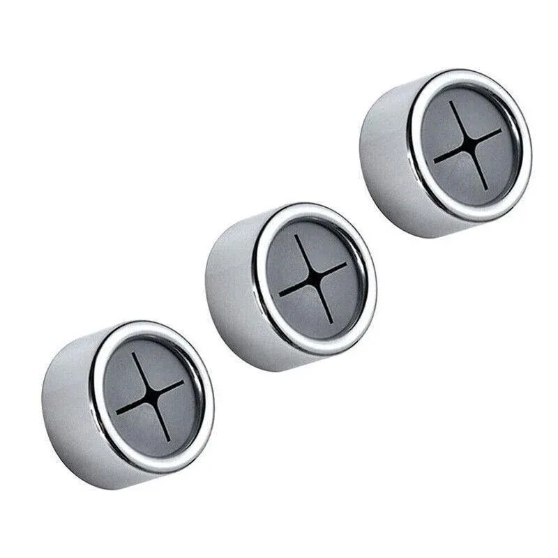 3pcs Tea Towel Holder Grip Hook Cloth Kitchen Chrome Push In Clip Self Adhesive β image 2