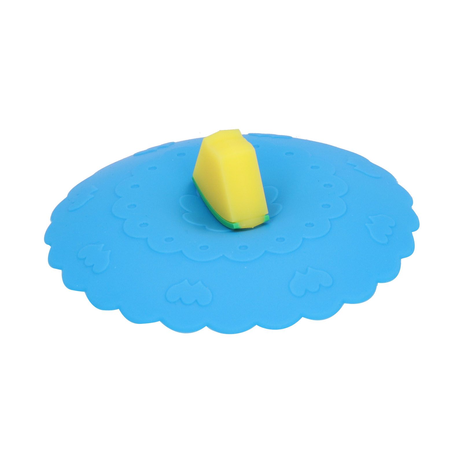 Silicone Lid Dustproof and Heat Resistant Hot and Cold Beverage Cup Cover for Kitchen HomeBlue โ image 3