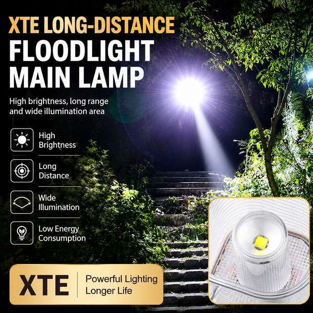 2PCS LY27 Black and Green Compact LED Camping Lantern with Spotlight and Ambient Light, USB-C Rechargeable Outdoor Emergency Tent Light - Digital Battery โ image 5