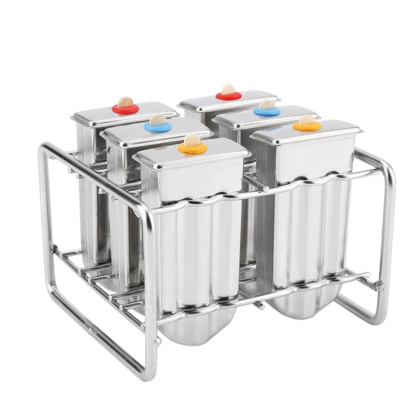 Stainless Steel Molds Ice Cream Industrial Home Kitchen DIY Ice Pop Mould Maker Tool(2#) โ image 2