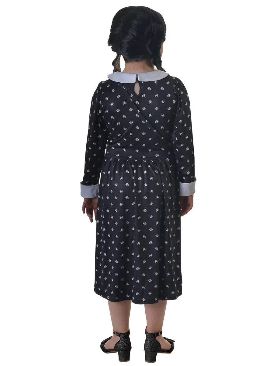 Wednesday Addams Girls Halloween Costume and Bag — image 2