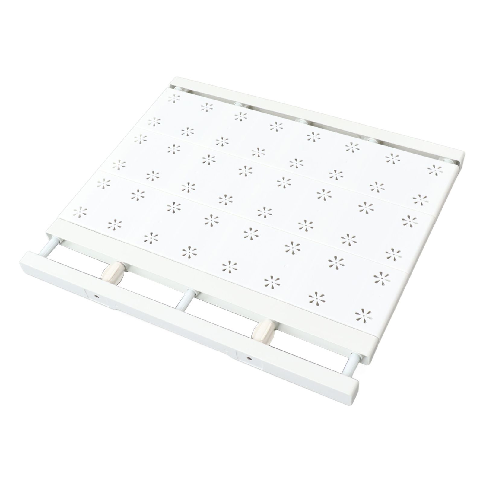 Expandable Closet Shelf Space Saving Punch Free Strong Bearing Capacity Wardrobe Clothes Dividers for Home 38-60cm/15.0-23.6in — image 5