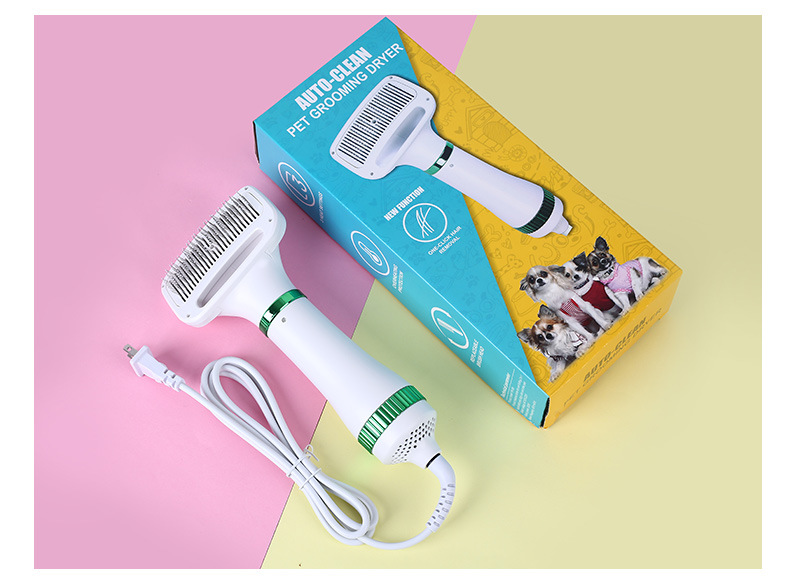2 in 1 Pet Hair Dryer Comb Grooming Set, Gold, AU Plug — image 6