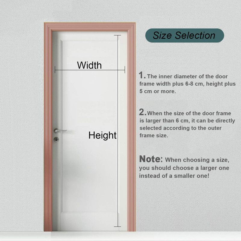 Magnetic Door Screens - 120x210 cm Self-closing - High-Density Insect Screen - No Drilling Required - Grey โ image 5