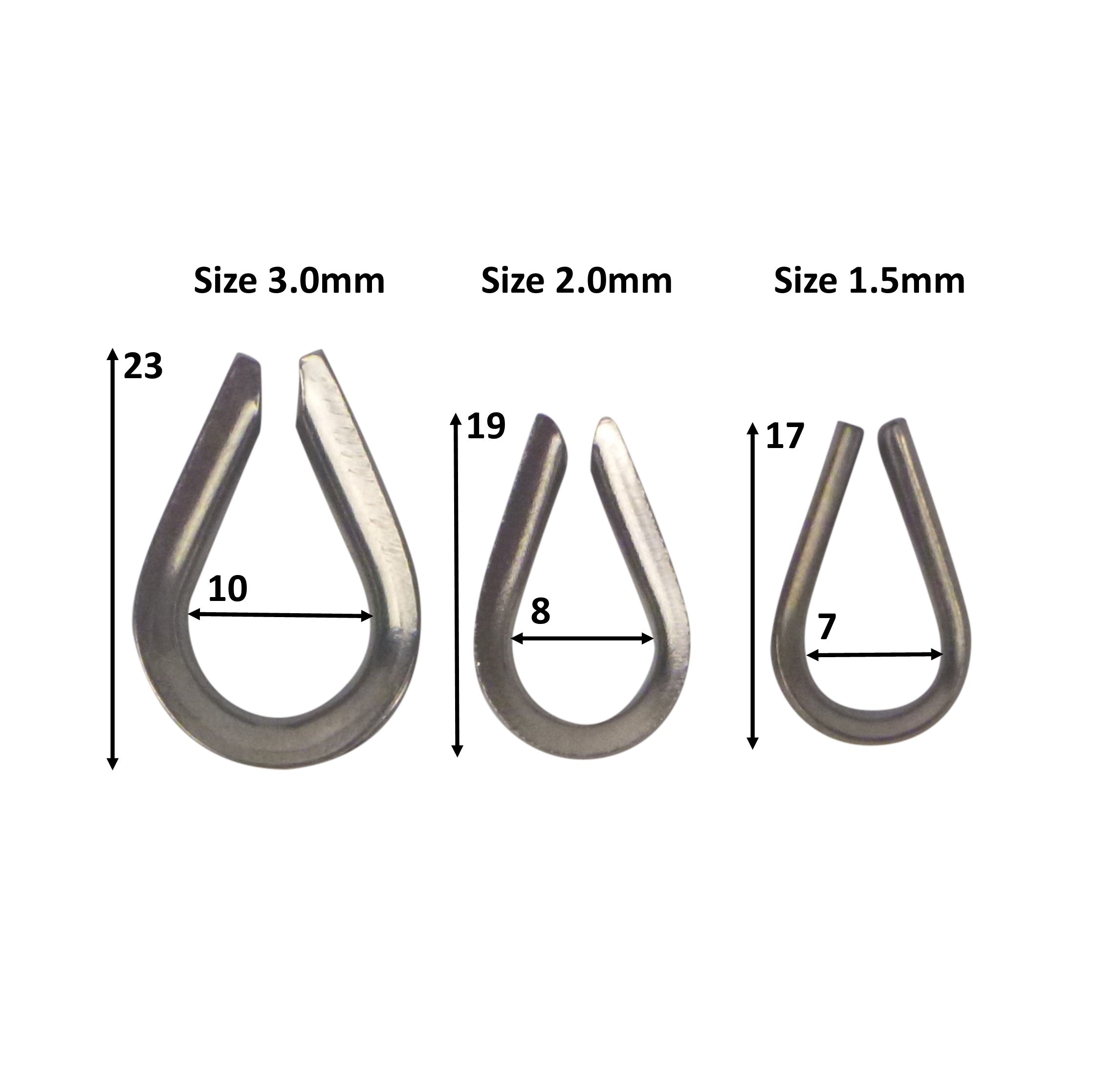 Swimerz Rigging Thimbles, 2.0mm, Qty 25 โ image 3