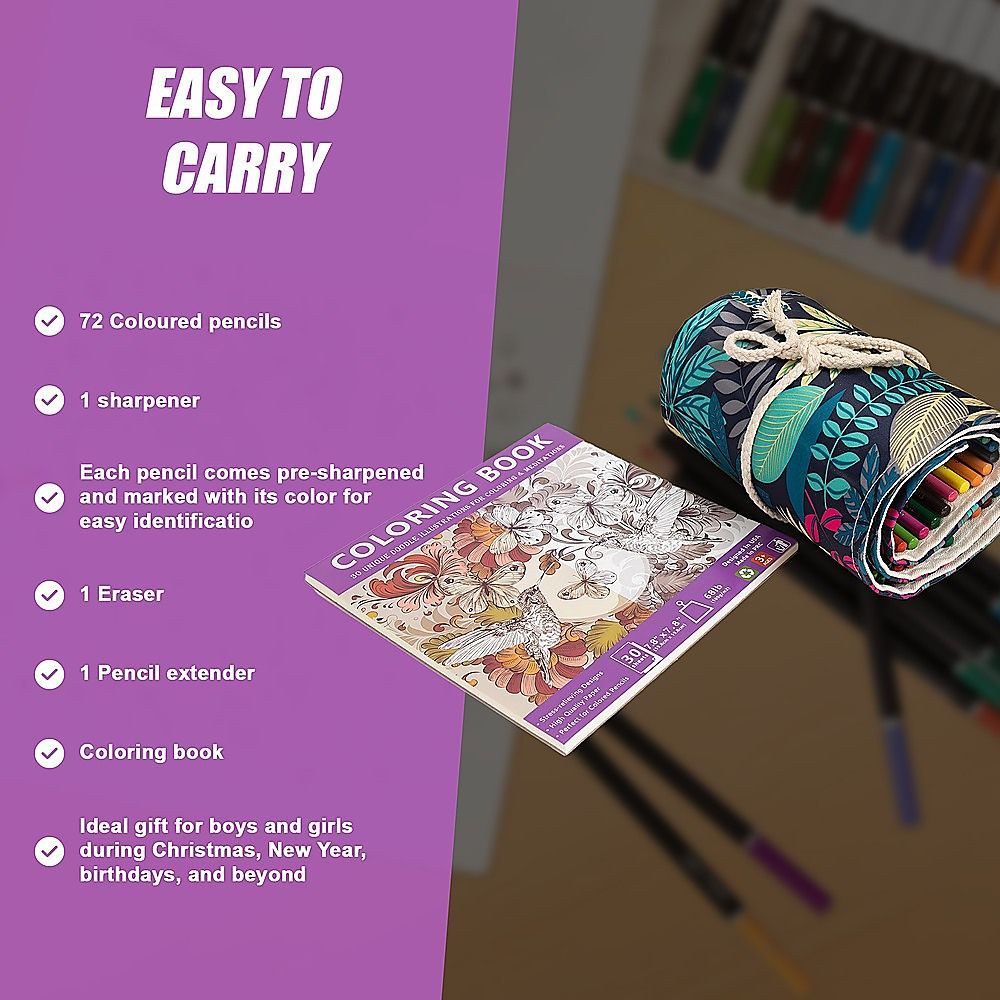Coloured Pencils Colouring Artist Sketching Drawing for Kids Adults โ image 4