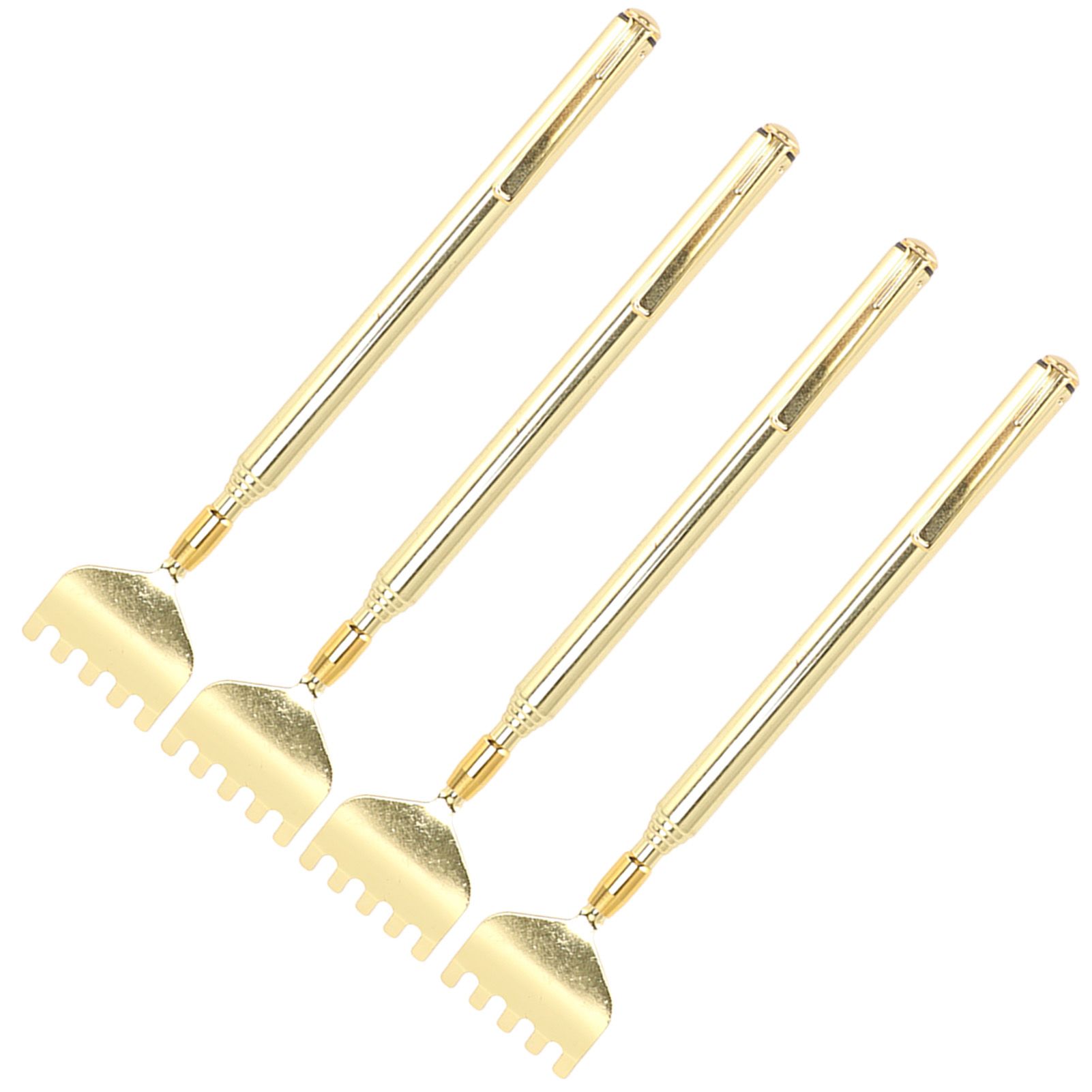 4PCS Extendable Back Scratcher Portable Stainless Steel Telescoping Back Scratcher for Massage โ image 4