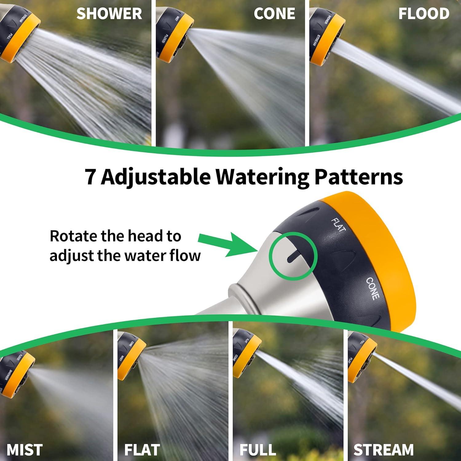 Heavy Duty Sprayer Garden Nozzle for Watering — image 3