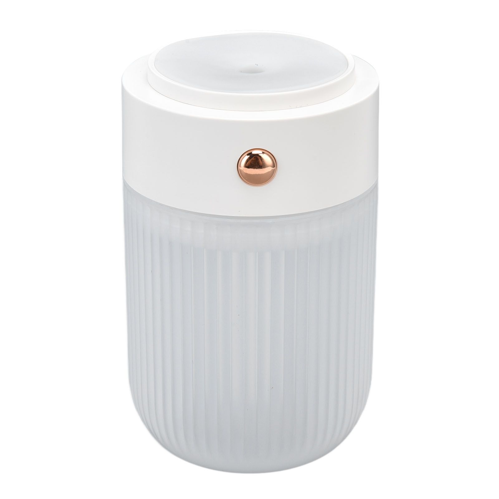 250ml Mini Air Humidifier USB Powered Colorful Lamp Humidifier for Car Office Living RoomWhite โ image 2