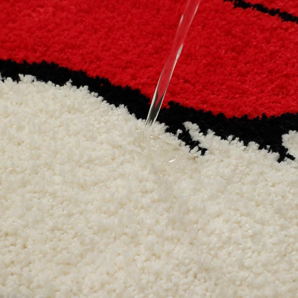 Christmas Santa Claus Bath Mat, Soft Non-Slip Absorbent, Machine Washable, for Living Room and Bathroom — image 5