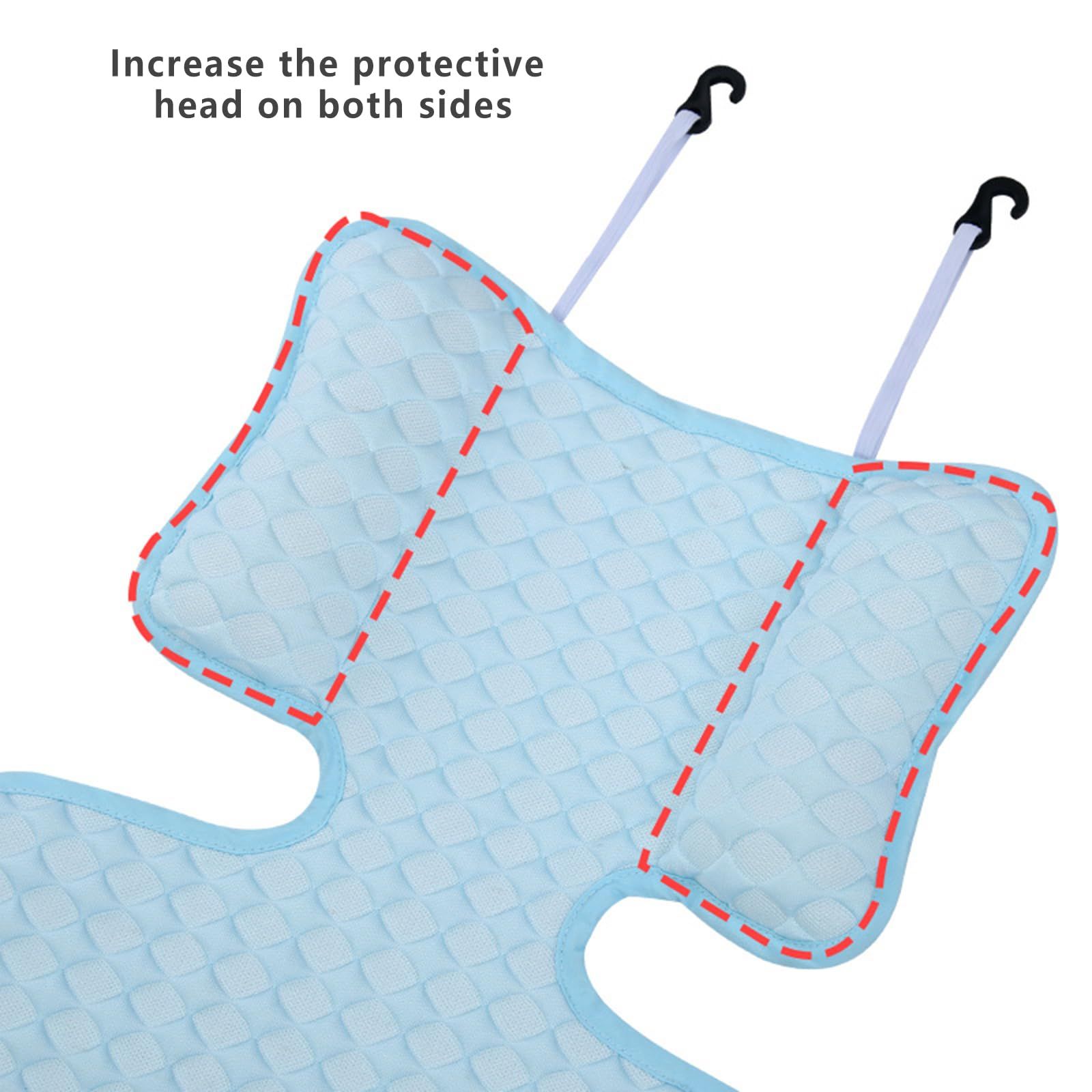 Infant Stroller Seat Cooling Pads Baby Car Seat Cooler Pad Summer Ice Cushion Universal Car Seat Ice-Silk Liners — image 4