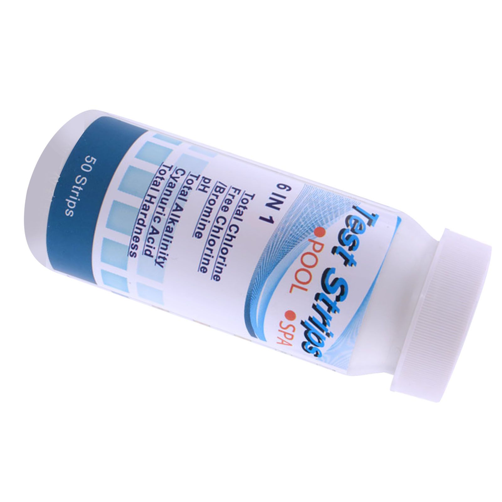 Water Test Strip PH Value Total Hardness Test Strip Pool Test Strip for Aquarium Pond 6 in 1