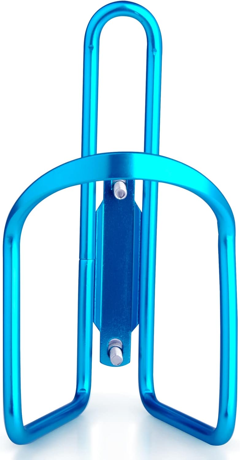 1-Pack - Lightweight Aluminum - Water Bottle Cage for Outdoor Activities (Blue) - Bicycle Accessories โ image 3