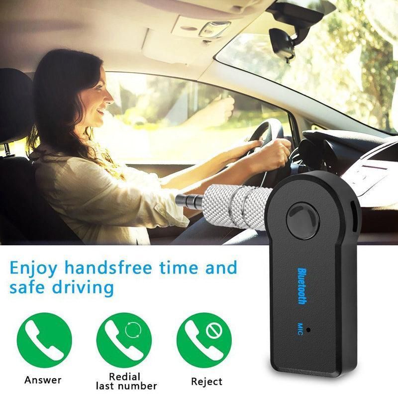 New 1Pc Wireless Bluetooth To Aux 3.5Mm Audio Stereo Car Music Receiver Au Stock โ image 5