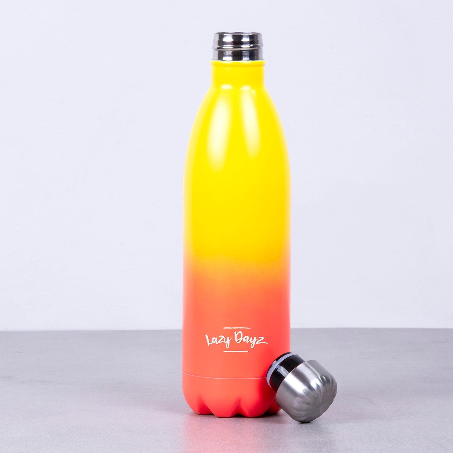 Lazy Dayz Jumbo Drink Bottle 1L - Yellow Peach Ombre โ image 4