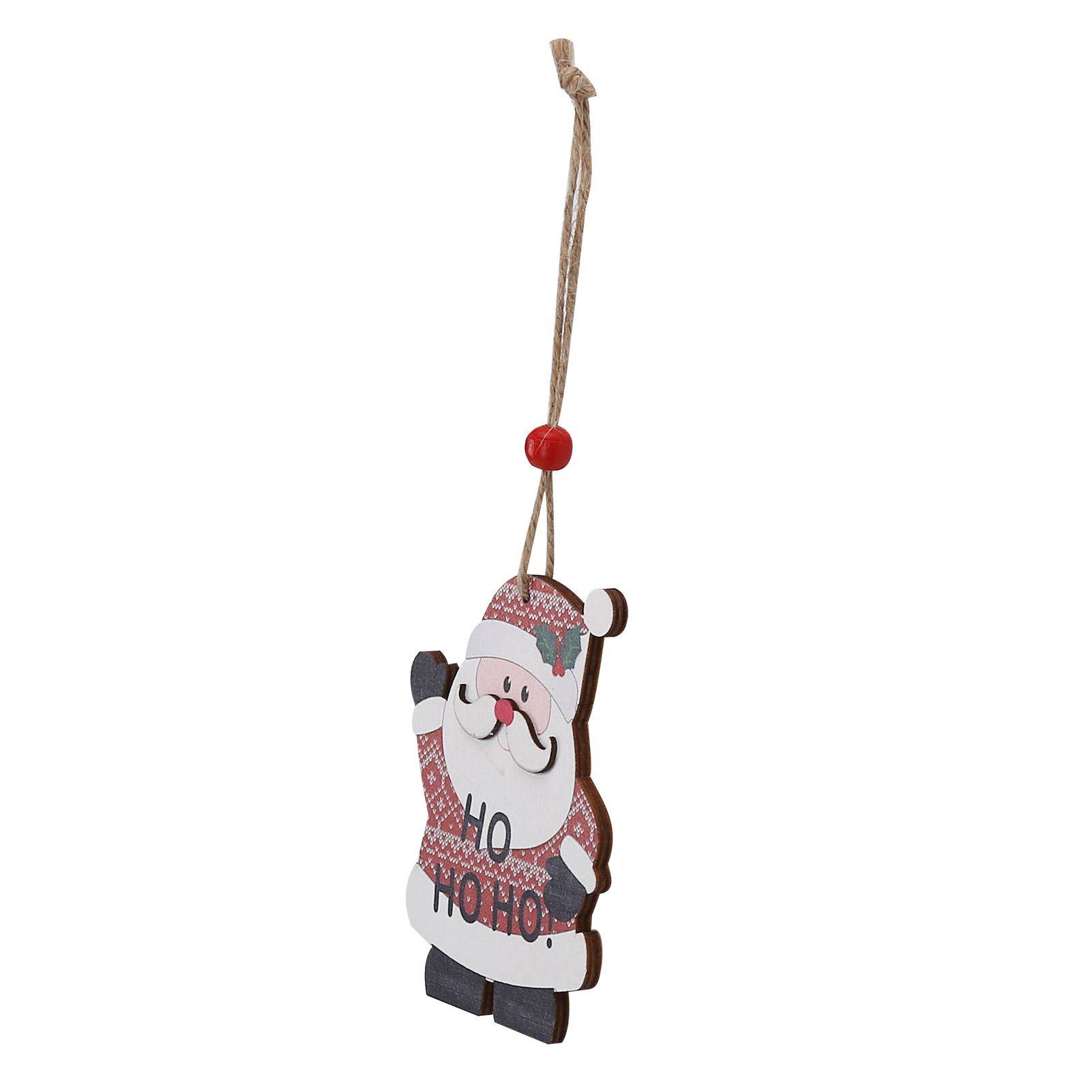 DIY Christmas Ornament Wooden Christmas Tree Decoration for Spring Festival HomeElder — image 2