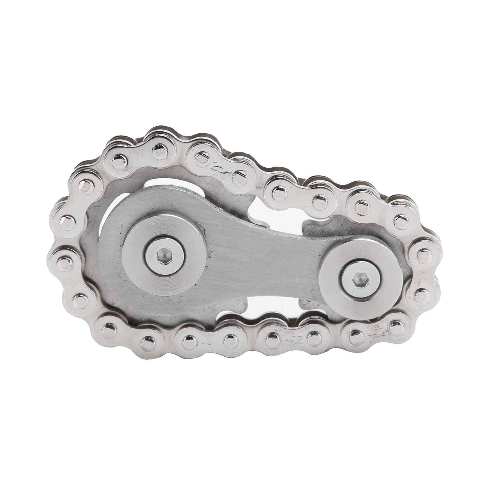 Sprocket Fingertip Gearwheel Rotating Sprocket Flywheel Toy Relieve Stress Decompression ToySilver โ image 6