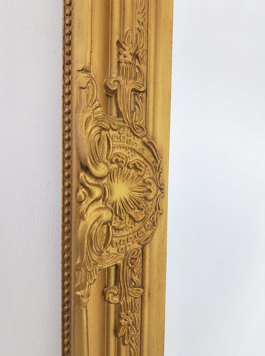 French Provincial Ornate Mirror - Country Gold - Medium 70cm x 170cm โ image 4