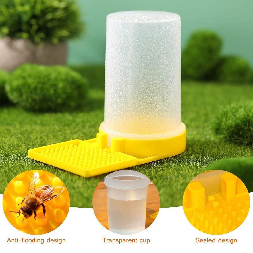 Beehive Beekeeping Water Dispenser Bee Drinking Beekeeping Equipment Honey Beehive Entrance Feeder Nest Beekeeper Tools — image 5