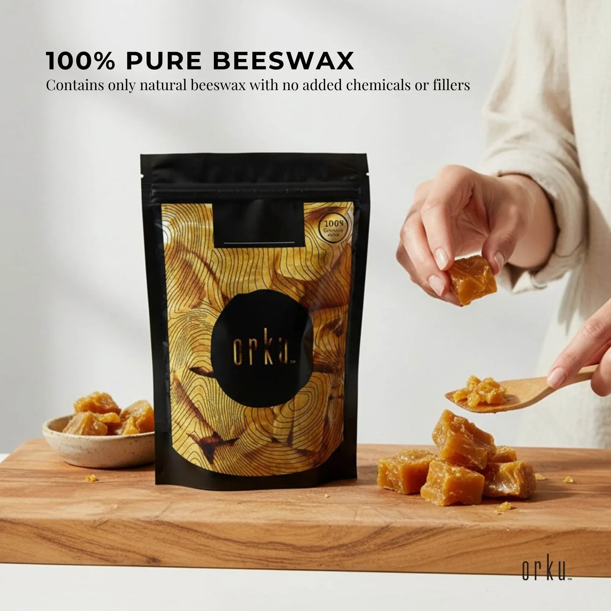 5Kg Orku Australian Beeswax Chunks - Pure Natural Unrefined Raw โ image 3