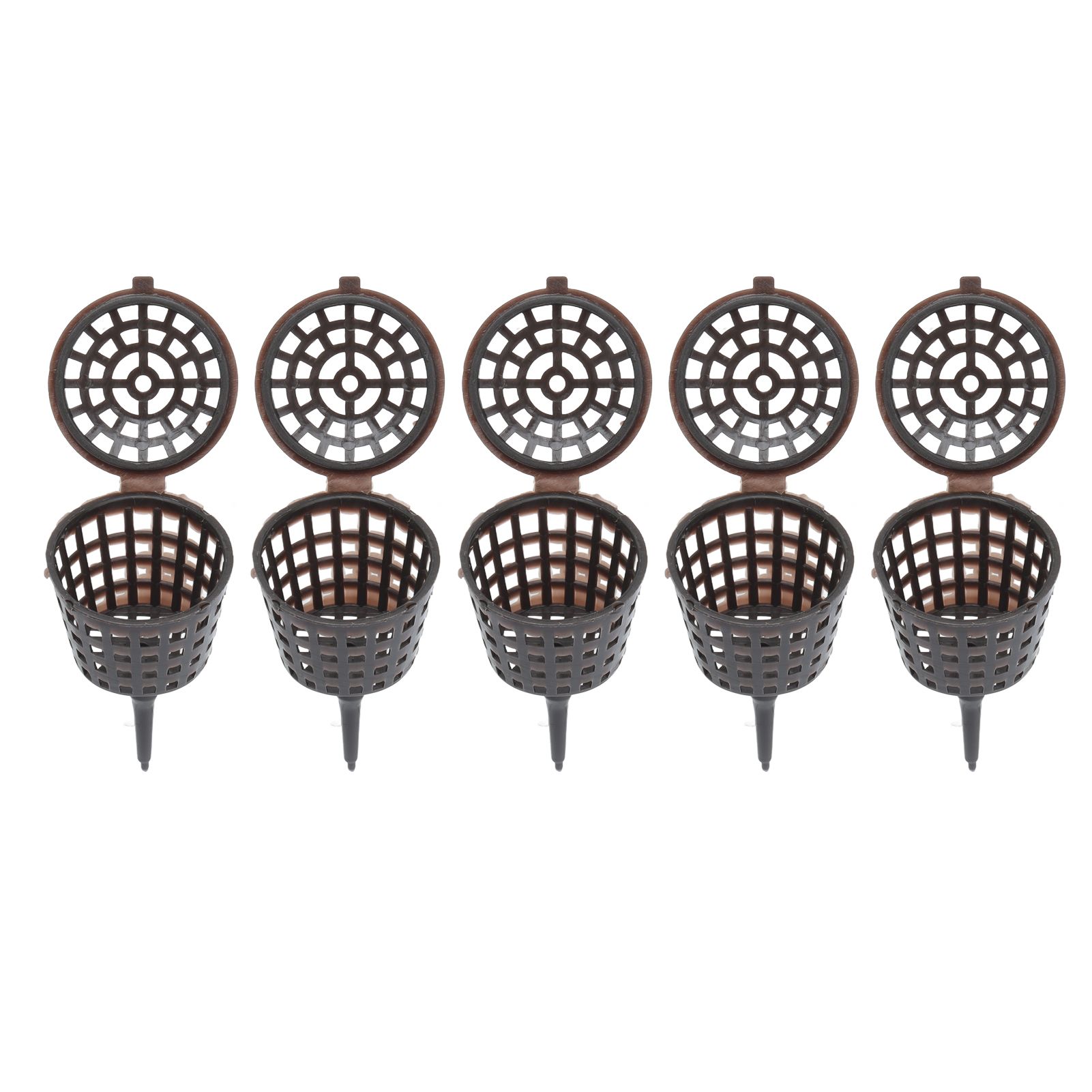 50Pcs Fertilizer Basket Plastic Sturdy Durable Planting Fertilization Box for Potted Plants Home Balconies Garden — image 3