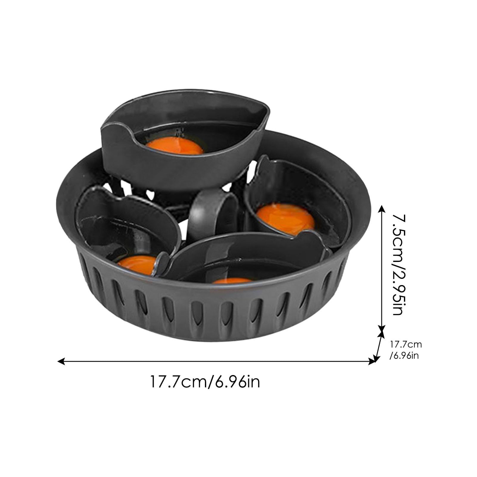 Egg Bite Mold, Egg Steam Molds with Handle, Reusable, Baby Food Storage, Multifunctional Egg Poachers and Bite Maker — image 5