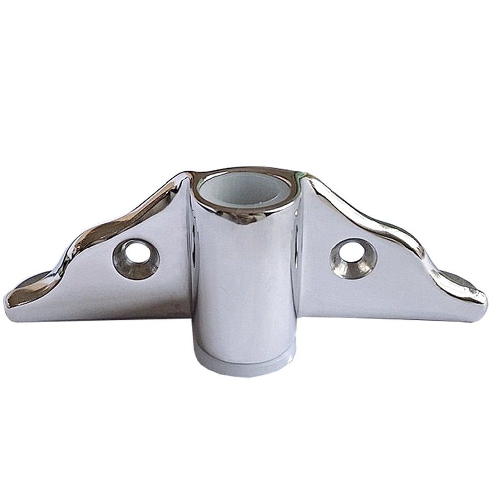 2 PCS 316 Stainless Steel Row Lock Oarlock Socket Oarlock Support Bracket for 1/2 Shank Oarlocks, for Boat Yacht(not include screws)