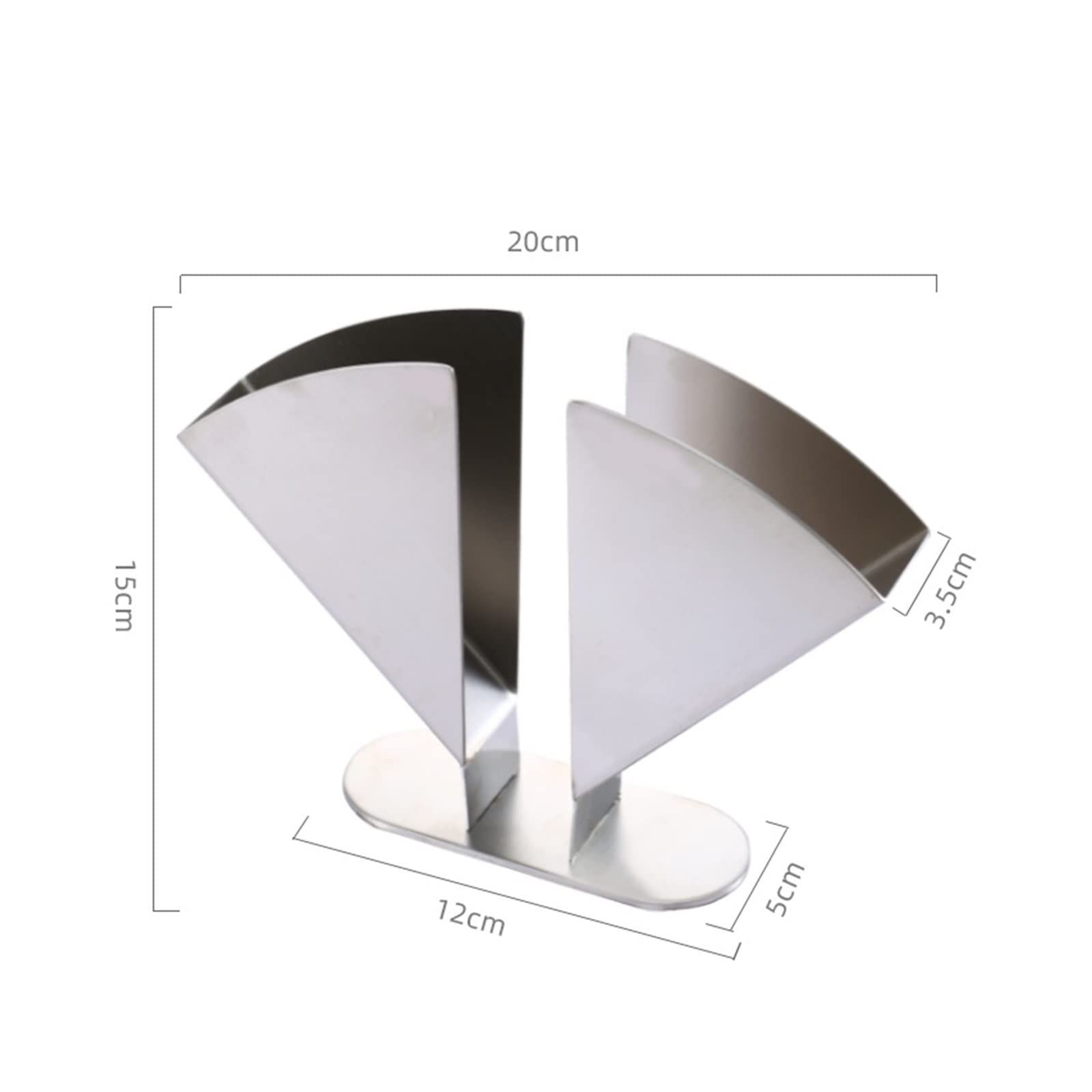 restaurant tissue seat square tissue box bar countertop square towel seat Decorative tissue holder (Color: Large) โ image 2