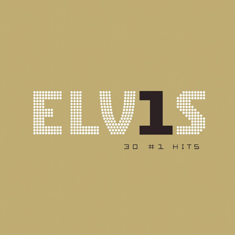 Elvis Presley Elvis 30 #1 Hits Vinyl Album & Crosley Record Storage Display Stand — image 2