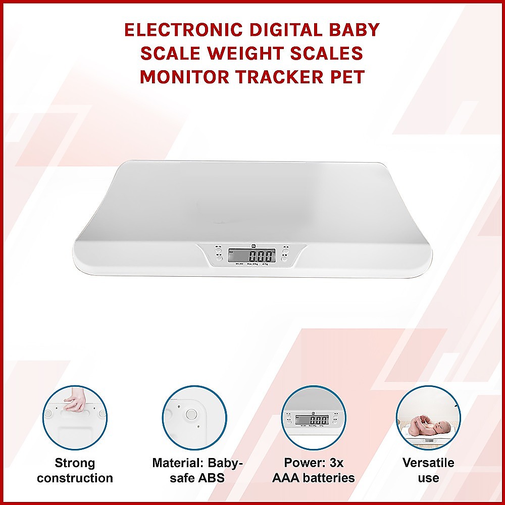 Electronic Digital Baby Scale Weight Scales Monitor Tracker Pet — image 3