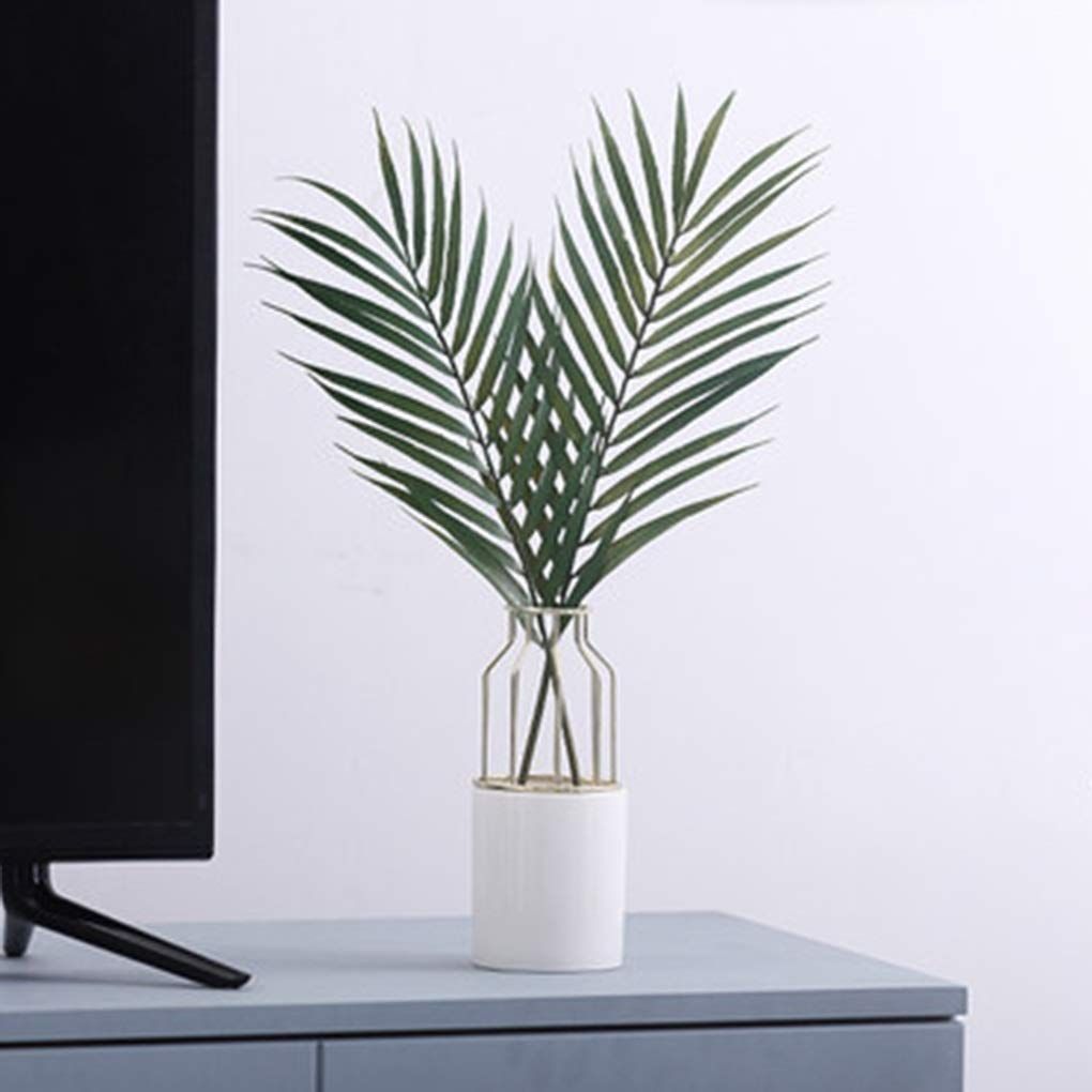 Vases for Decor Vase Nordic Style Geometric Wrought Iron Transparent Creative Home Decoration Decorative Vase — image 4