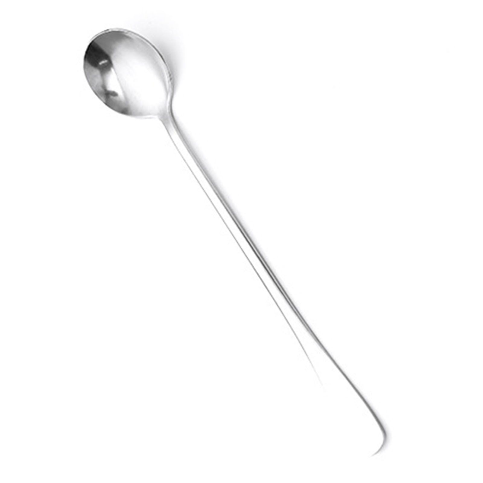 Long Handle Spoons Stainless Steel Elegant Multi Functional Stirring Spoons for Coffee Tea Dessert 3pcs Round Head โ image 3