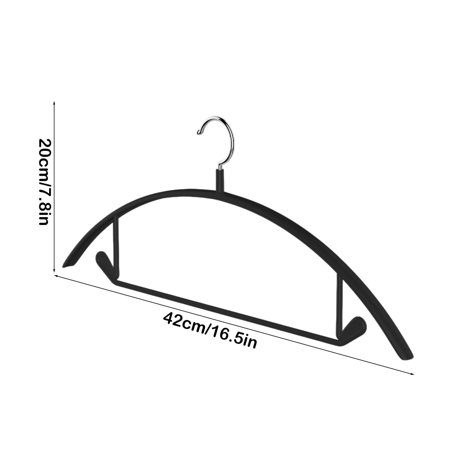 Premium Velvet Hangers, Heavyduty- Non Slip No Shoulder Bump Suit Hanger - Chrome Hooks,Space Saving Round Clothes Hanger for — image 3