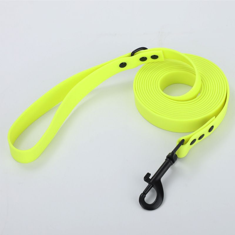 Pet Leash Roommate PVC Waterproof Dog Training Rope Fluorescent yellow 10m*2.0cm