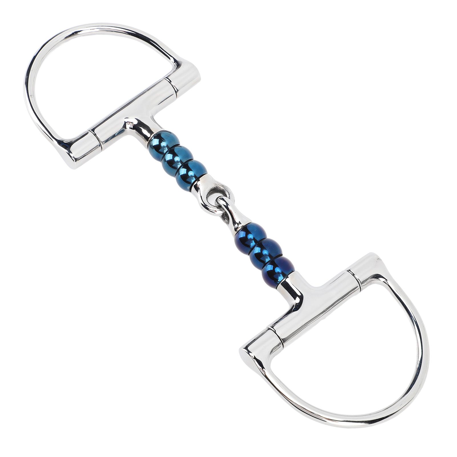 Horse Bit Stainless Steel 125mm Anti Biting Horse Mouth D Ring Snaffle Bit for Horse Farm โ image 5