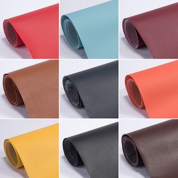 Self-Adhesive Leather Fix Repair Patch Stick Sofa Repairing Sub - Perfect Red 35*137CM — image 6