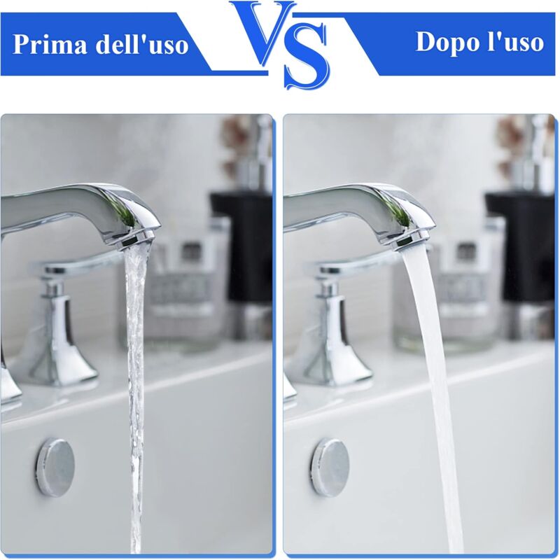 6 pcs, M18.5 Aerator, Kitchen Bathroom Nozzle, Plastic Sink Faucet Aerator For Water Saving With 2 Wrench, Blue โ image 3