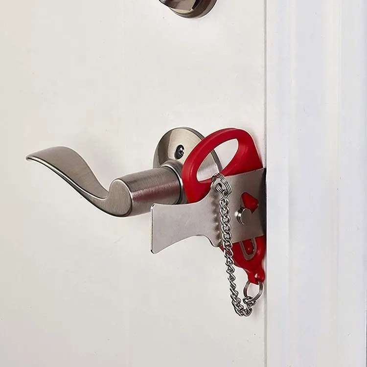 Portable Door Lock with Increased Security, MultiColor โ image 5