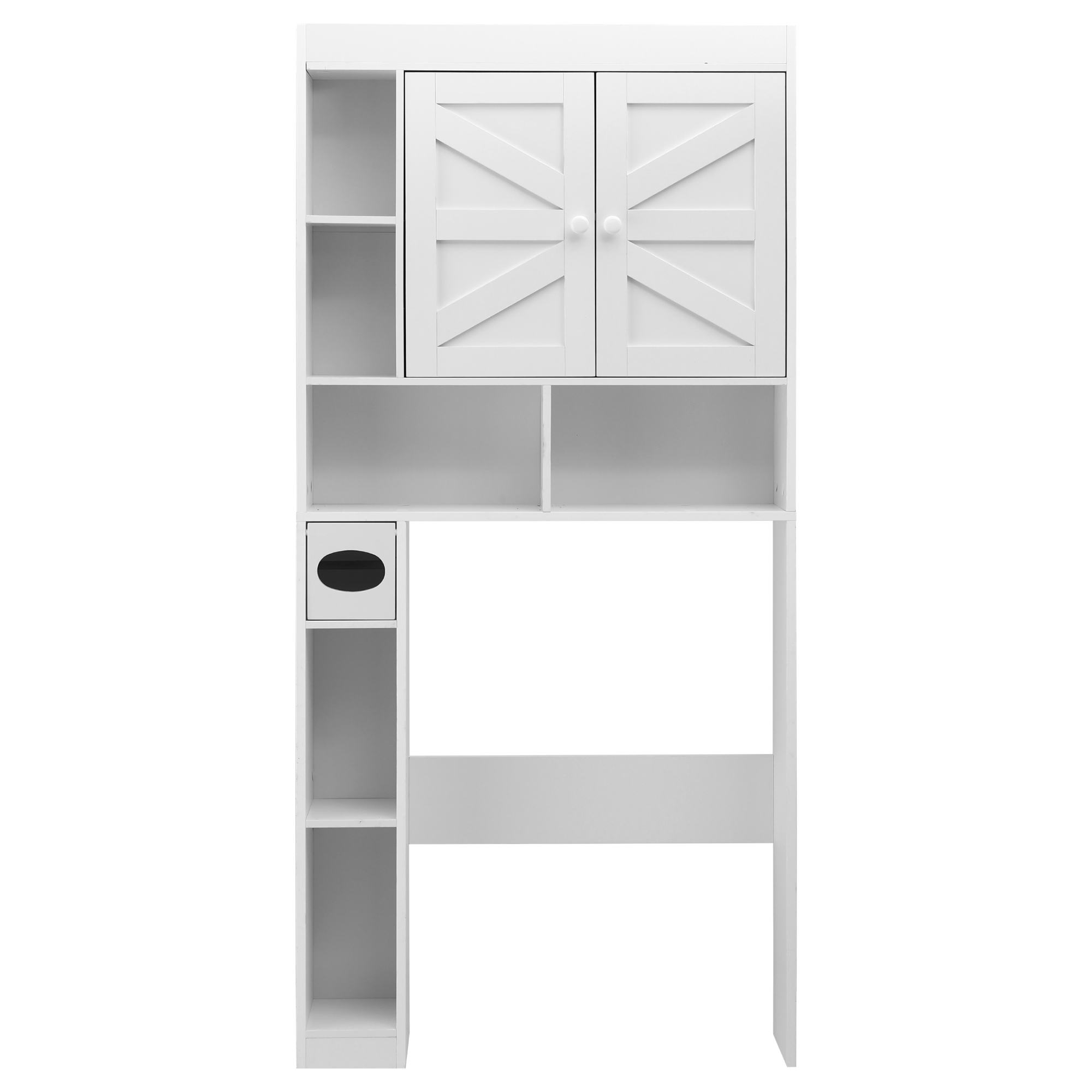 Artiss Bathroom Storage Cabinet Over The Toilet Organiser Laundry Shelf Holder — image 4