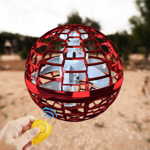 2pcs RED Flying Ball Mini Hand UFO Toys Drone Helicopter Hover Quadcopter Kids Toys Gifts โ image 4