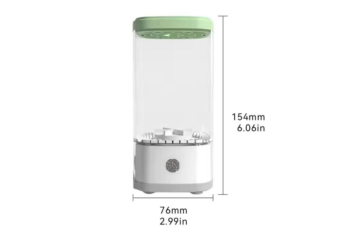 Electric Makeup Brush Cleaner and Dryer Machine Automatic Brush Super Fast Cleaning Tool -White — image 6