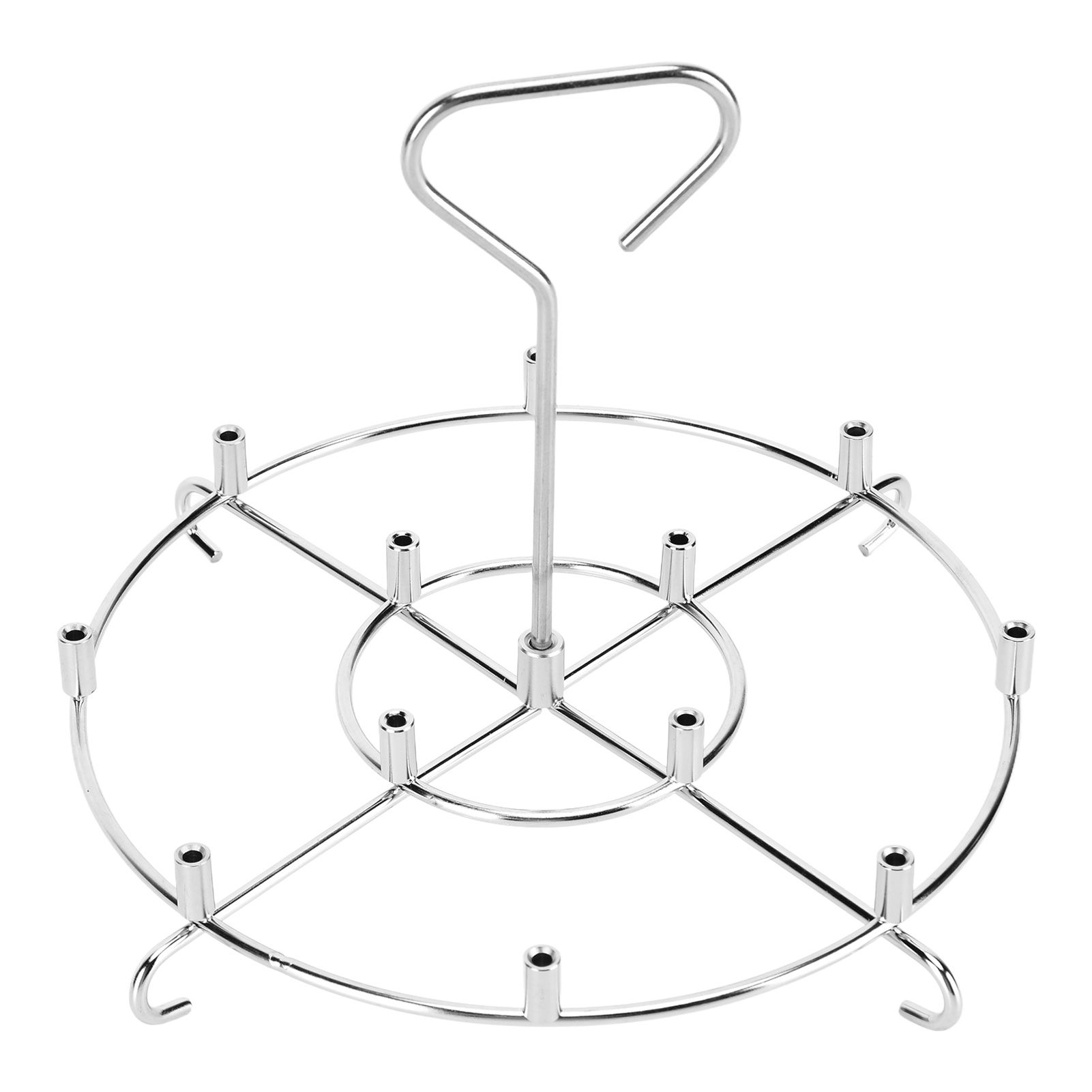 304 Stainless Steel Skewers Stand Set Multifunction Grill Dehydration Rack Fryer Accessories for Pinxia6QT โ image 5