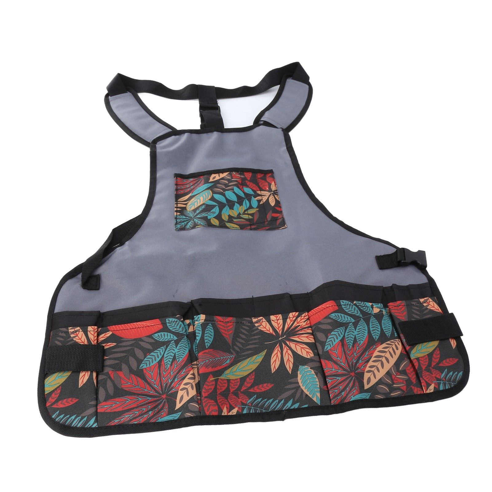 Matching Color Work Apron Adjustable 600D Oxford Cloth Gardening Tool Kit Bag for Garden Outdoor — image 5