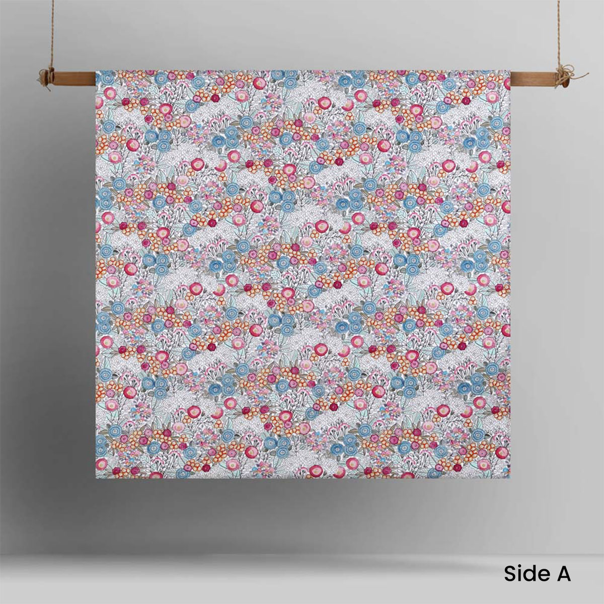 Accessorize Amara Washed Cotton Printed Reversible Quilt Cover Set Queen โ image 3